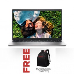 Dell Inspiron 3520 Intel Core i3-1215U Silver & Free Myros Backpack / Carry Case