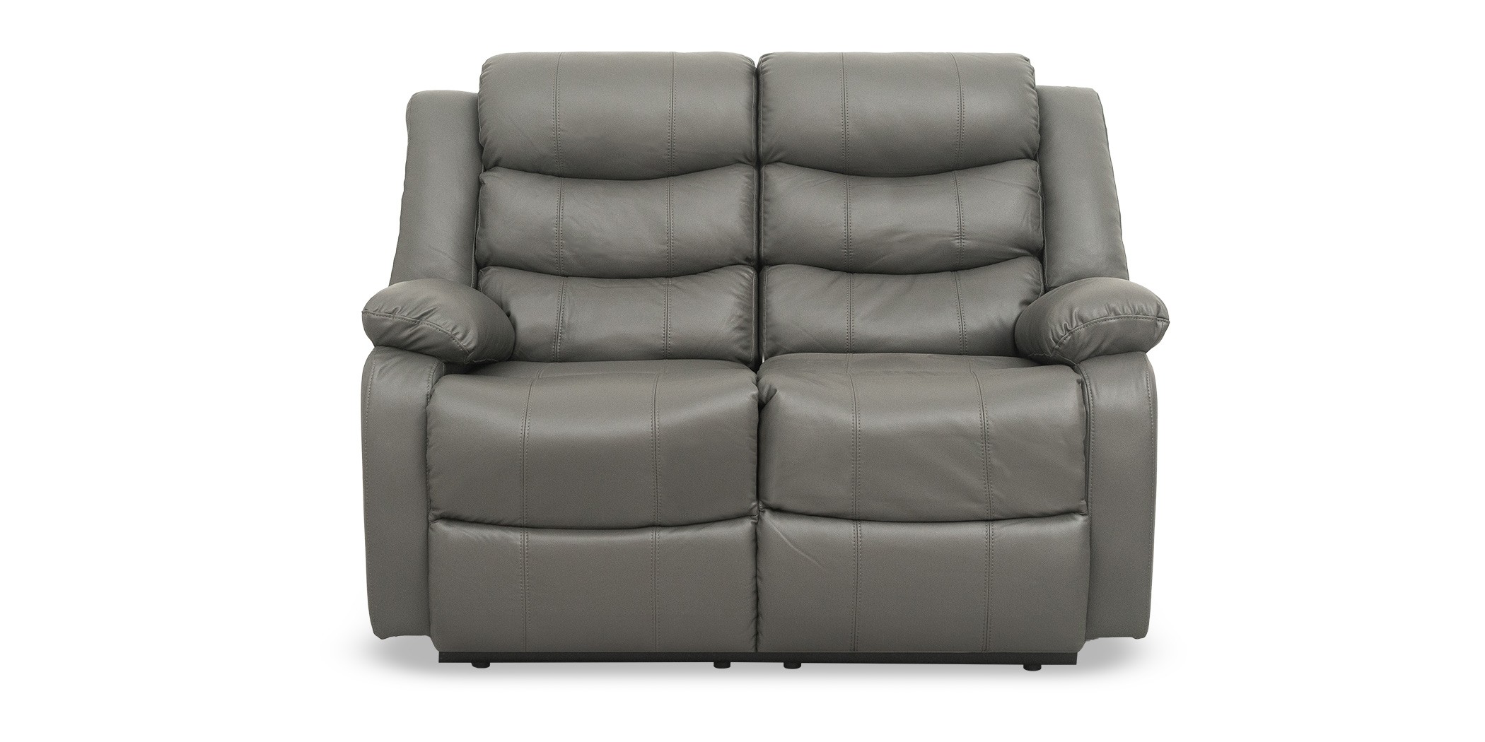Baycliff Sofa 3+2 in Vegan Leather Grey Col