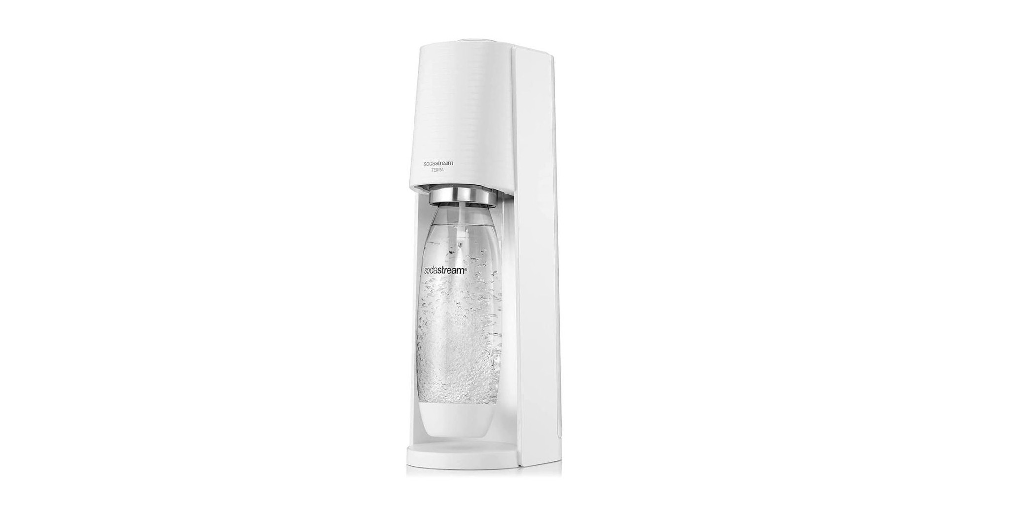 Sodastream TERRA White Sparkle Drink Maker