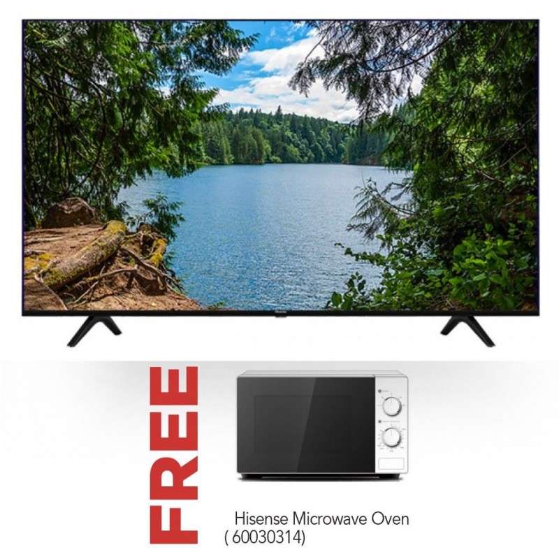 Hisense 58A6H-58A53FXVT 58'' 4K Smart TV & Free Hisense Microwave Oven Hisense 58A6H-58A53FXVT 58'' 4K Smart TV & Free Hisense Microwave Oven