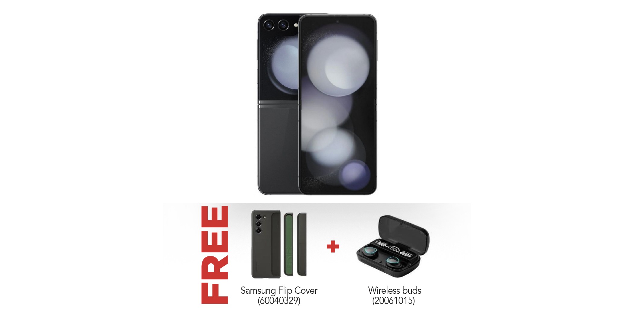 Samsung Galaxy Z Flip 5 Graphite Free SAMSUNG FLIP COVER M10 samsung-galaxy-z-flip-5-graphite-free-samsung-flip-cover-m10