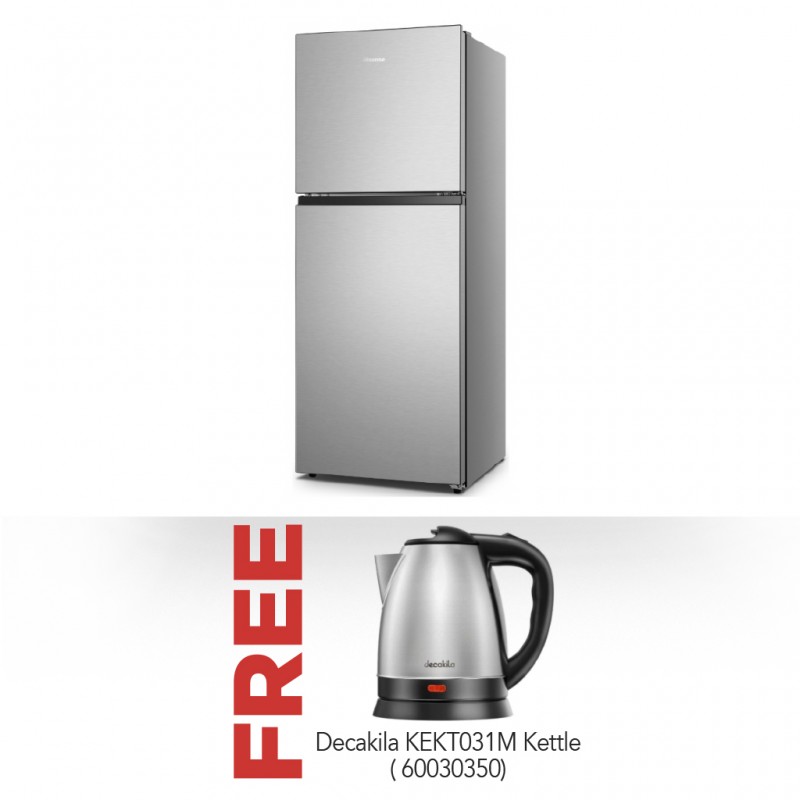 Hisense H268TI Refrigerator & Free Decakila KEKT031M Kettle