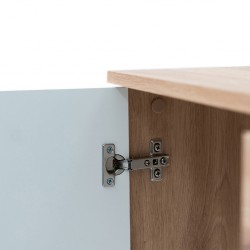 Jacky 2 Chest of Drawer Artisan Oak & White