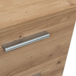 Jacky 2 Chest of Drawer Artisan Oak & White