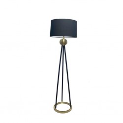 Metal Tripod Floor Lamp With Brass Finish Ball ML2347001