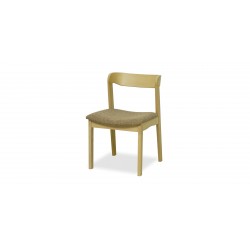 Catania Table and 6 Chairs Fabric Light Brown