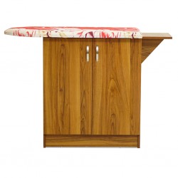 Athens Ironing Table 2 Doors Brown Kiaat