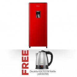 Hisense H235RRE-WD Refrigerator Free Decakila KEKT031M Stainless Steel Kettle