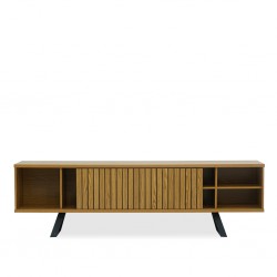 Greta Low TV Cabinet Oak Noble