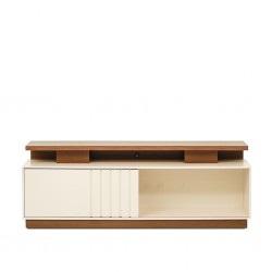 Michigan Low TV Cabinet Marroquim/Off White