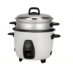 Cornell CRCCS182ST 1.8L WH  Conventional Rice Cooker With Steam Tray
