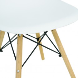 Tower Dining Chair White Cover