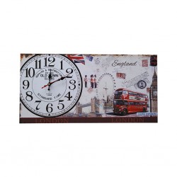 London Clock Rectangle Ref B24-B28