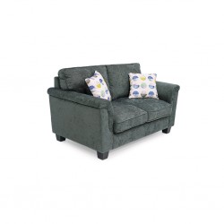 Alicia 2 Seater Sorrento Pewter Col Fabric