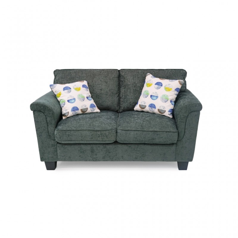 Alicia 2 Seater Sorrento Pewter Col Fabric