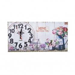 Home Clock Rectangle Ref B24-B28