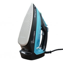 Morphy Richards 303210/EER Turbosteam Pro Intellitemp Digital Blue/ Black Steam Iron