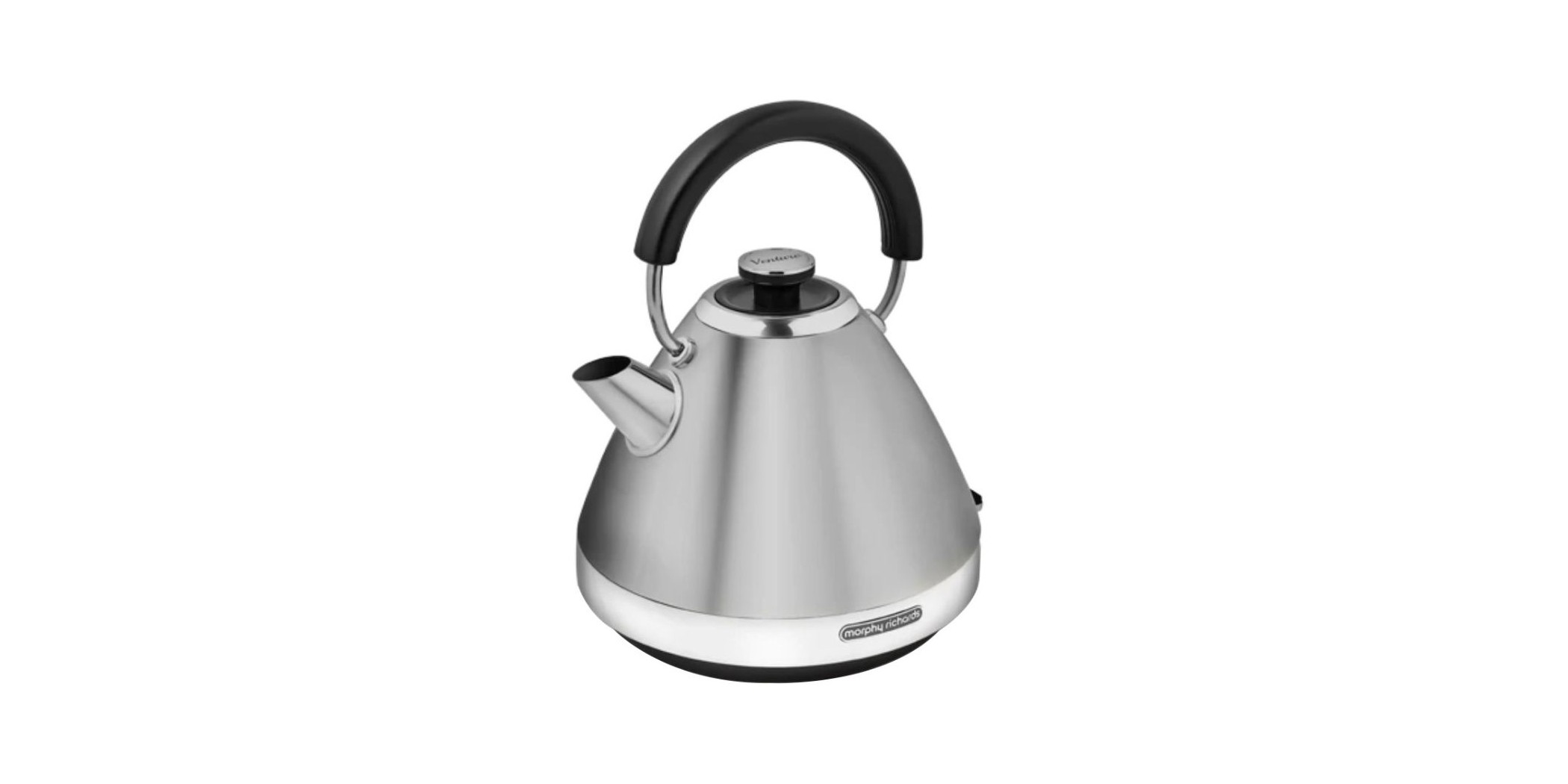 MORPHY RICHARDS 100130 VENTURE S/S 1.5L PYRAMID KETTLE