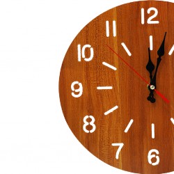 Tic Toc 1 Clock Wooden B29-B30