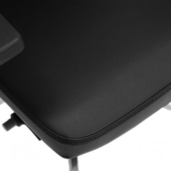 Burotime Cozy Typist Chair With Headrest Fabric Black