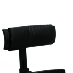 Burotime Cozy Typist Chair With Headrest Fabric Black