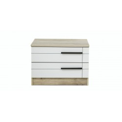 Omaha Bedroom Set 180X200 cm Alder Oak/White