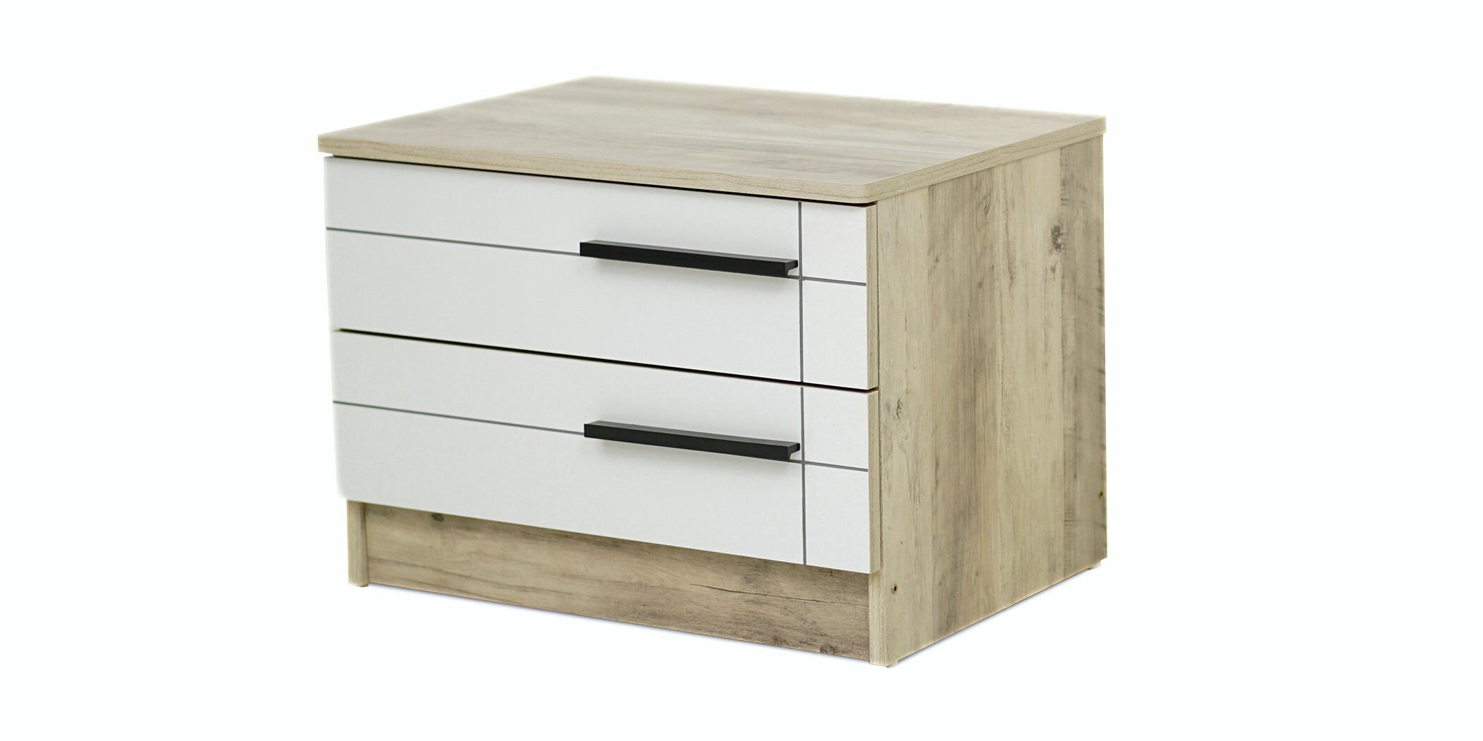 Omaha Bedroom Set 180X200 cm Alder Oak/White