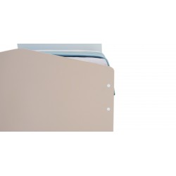 Emmie Bedroom Set 90x200cm Blush Pink & White