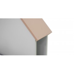 Emmie Bedroom Set 90x200cm Blush Pink & White