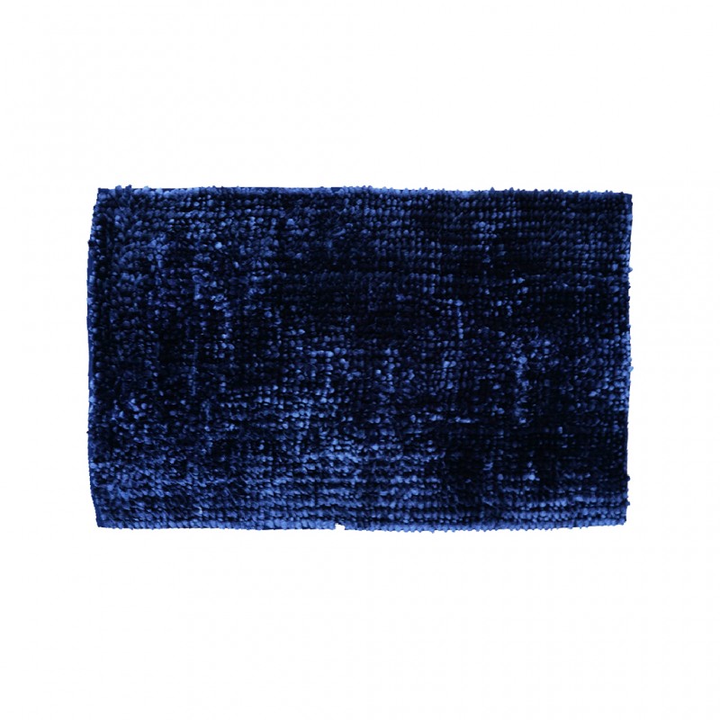 Dark Blue Bath Mat Bubble Glossy I1-I15