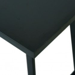 Frank Office Desk Black P.B & Melamine