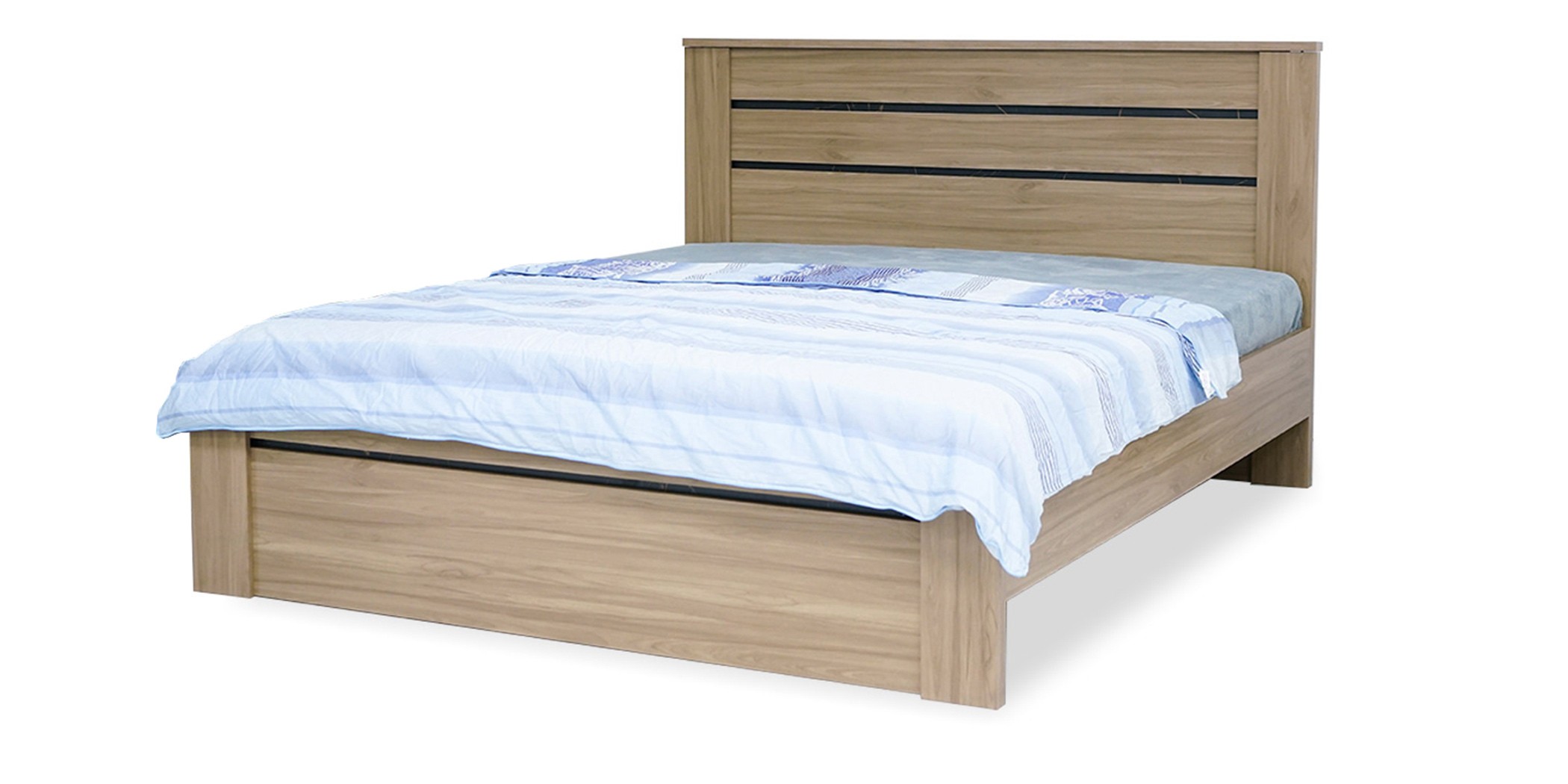 Porto Bedroom Set 180x200 cm Walnut