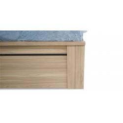 Porto Bedroom Set 180x200 cm Walnut