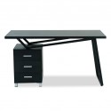 Frank Office Desk Black P.B & Melamine