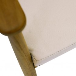 Mod Viking Chair Wood frame With cushion