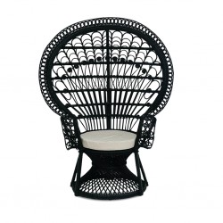 Merak Chair Natural Rattan With Cushion