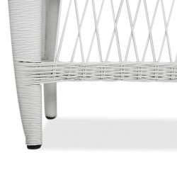 Malawi Armchair White With Cushion