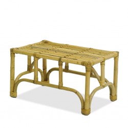 Lazy Chair & Stool Rattan With Cushion