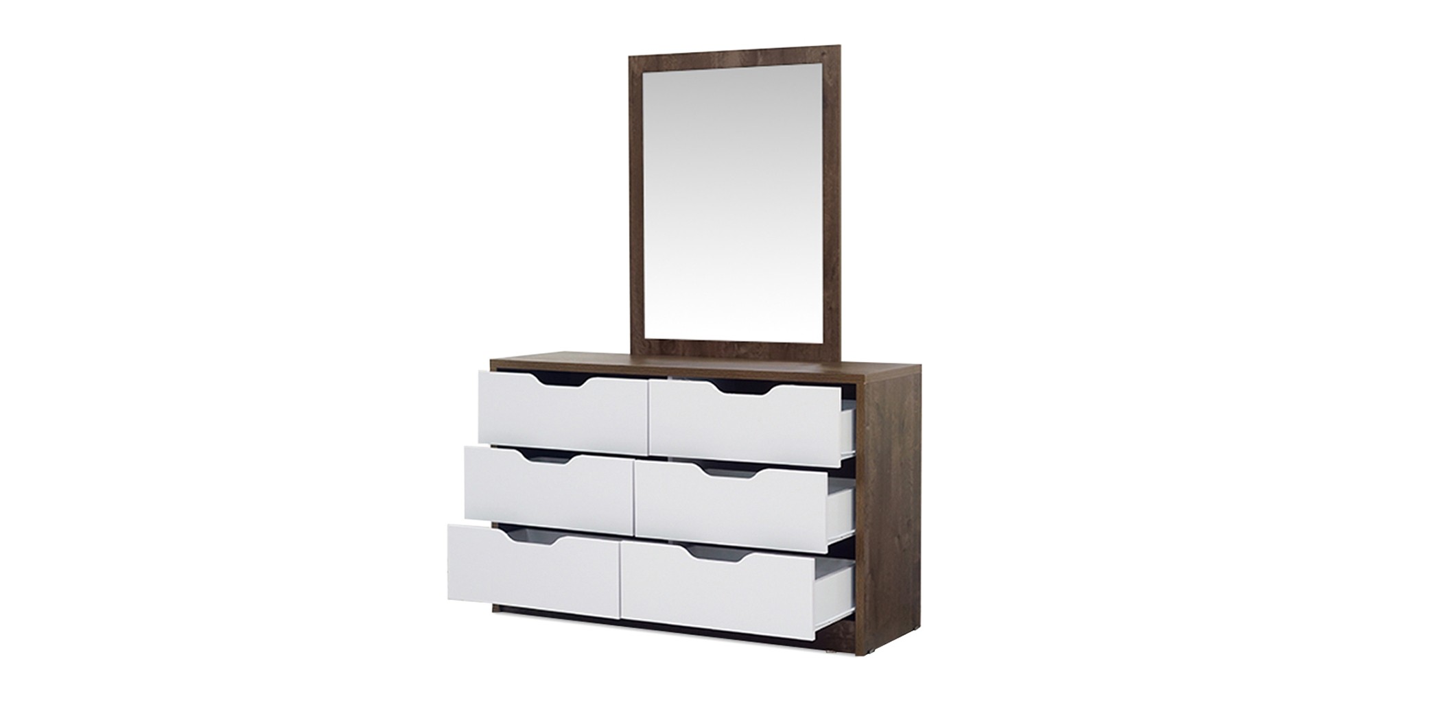 Braga Bedroom Set 180x200 cm Brown