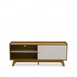 Aurum Low TV Cabinet Nature/Off White