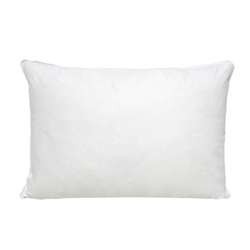 Goose Duck Feathers White Pillow 50x70 cm