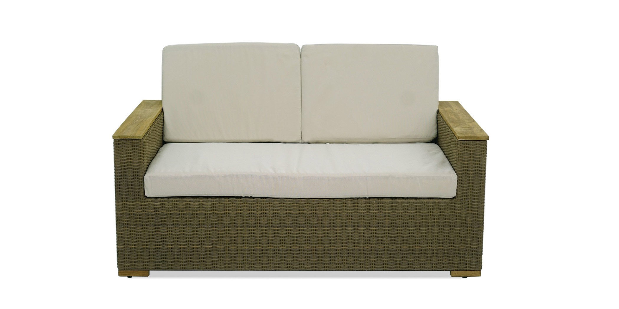 Havana Sofa 3+2+1 Frame Aluminium Synthetic Rattan With Cushion