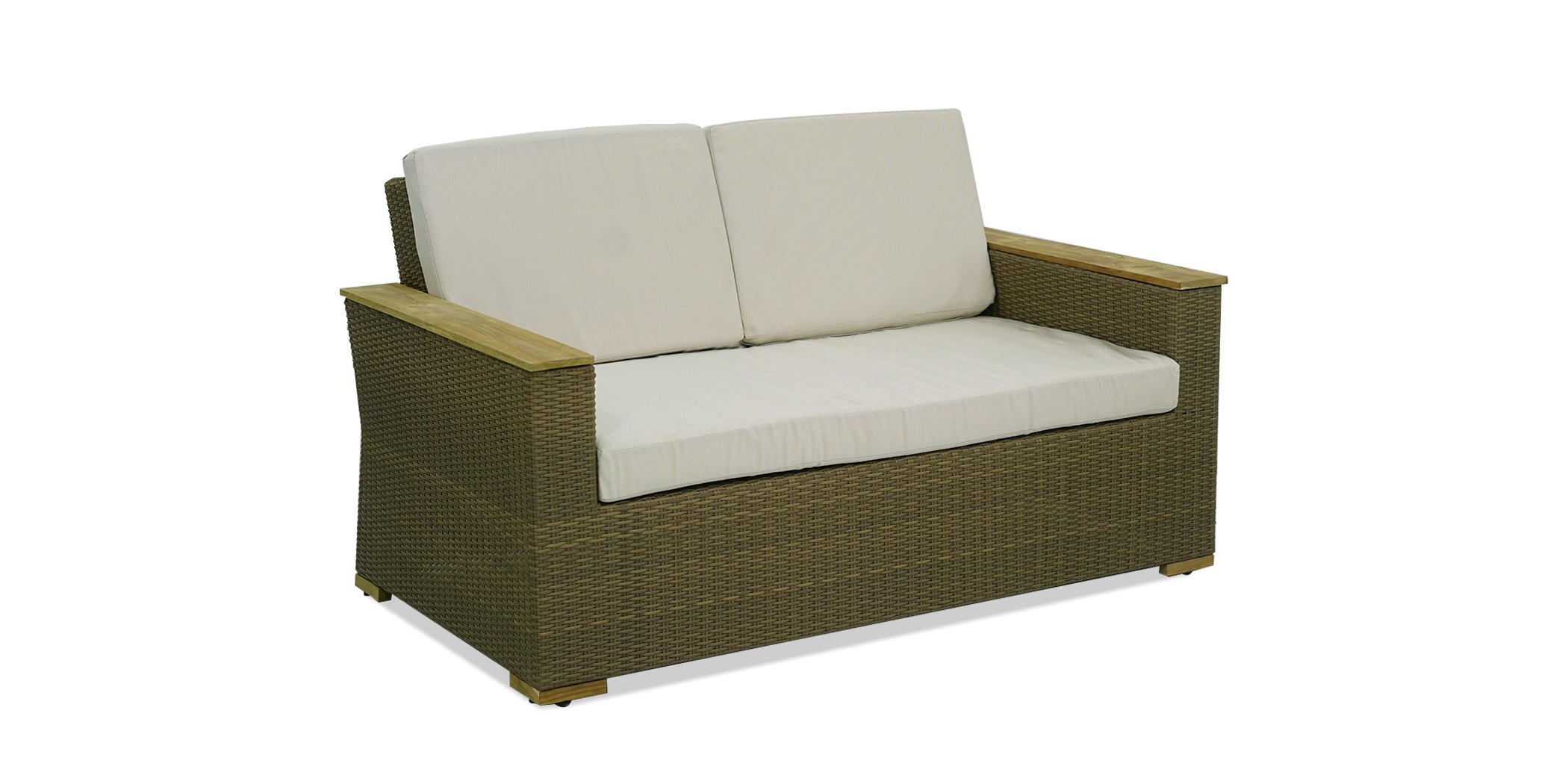 Havana Sofa 3+2+1 Frame Aluminium Synthetic Rattan With Cushion