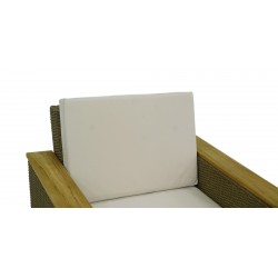 Havana Sofa 3+2+1 Frame Aluminium Synthetic Rattan With Cushion