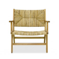 Roxy Armchair Teak Wood With Cushion