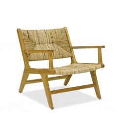 Roxy Armchair Teak Wood With Cushion
