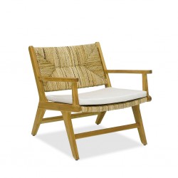Roxy Armchair Teak Wood With Cushion