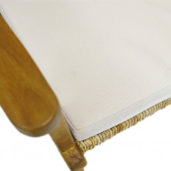 Roxy Armchair Teak Wood With Cushion