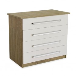 Elnora Chest of Drawers Relic Oak & Warm White