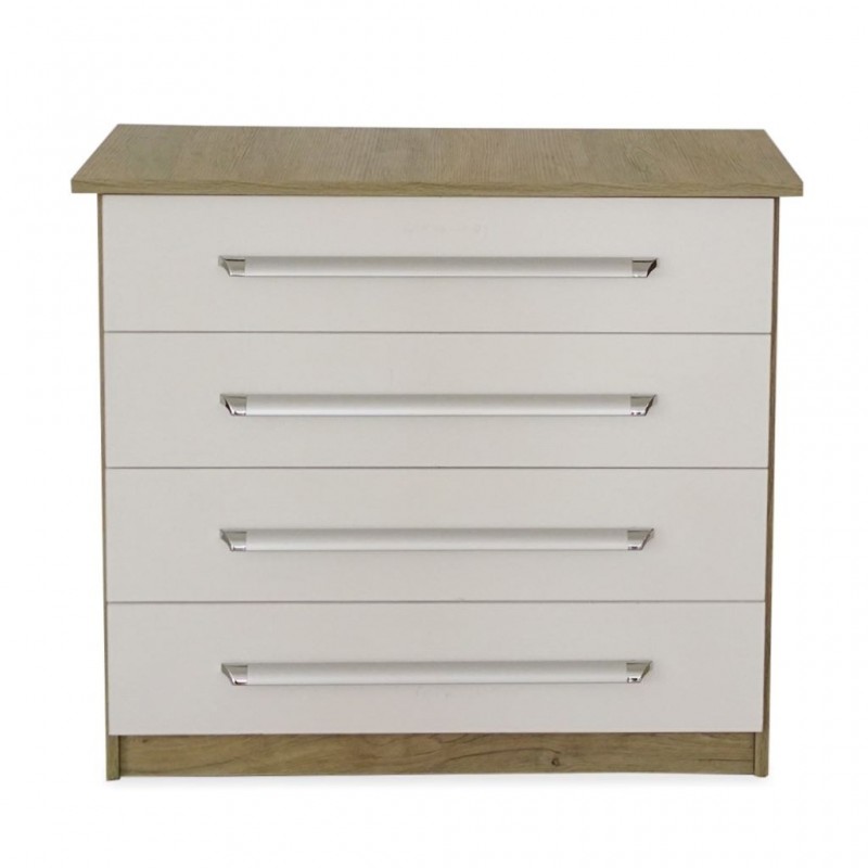 Elnora Chest of Drawers Relic Oak & Warm White